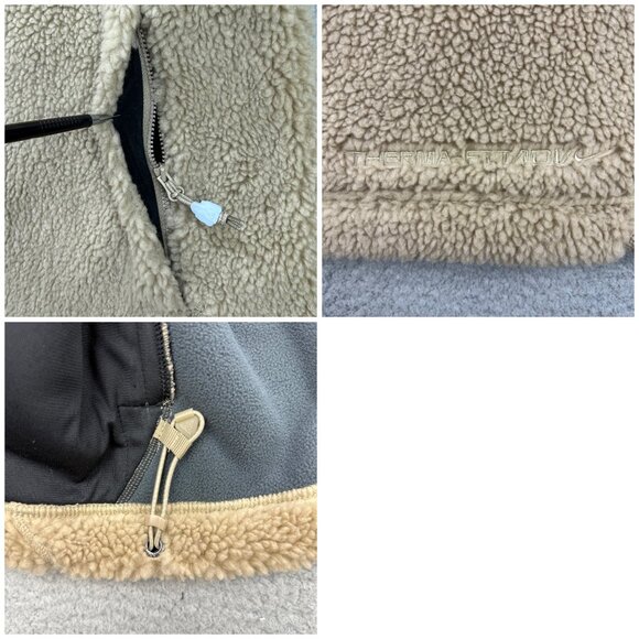 Nike ACG Jacket Mens Extra Large XL Beige Canwell Glacier Sherpa Therma FIT ADV - Picture 9 of 12